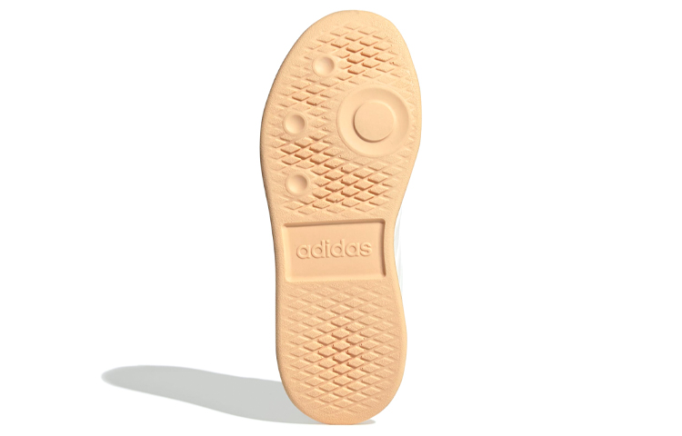 Женские кроссовки adidas neo Теннис (коричнево-белые) — фото 6