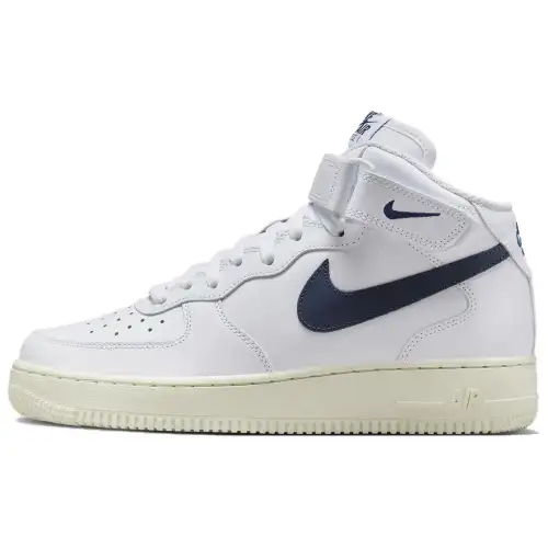 Nike Air Force 1 Mid '07 White Midnight Navy Women's