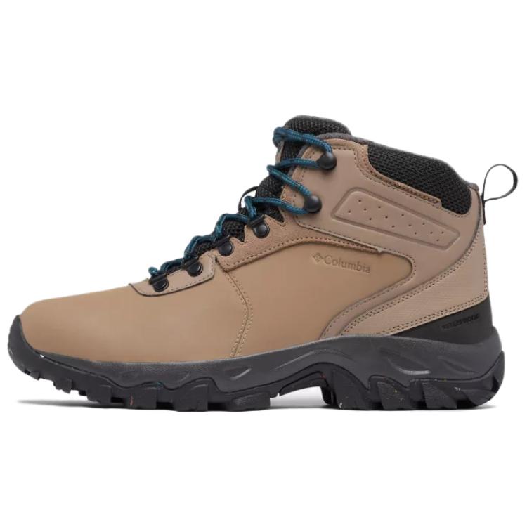 Columbia Newton Ridge Omni Heat 2 Soft And Comfortable Ankle Boots Men's Dark Brown