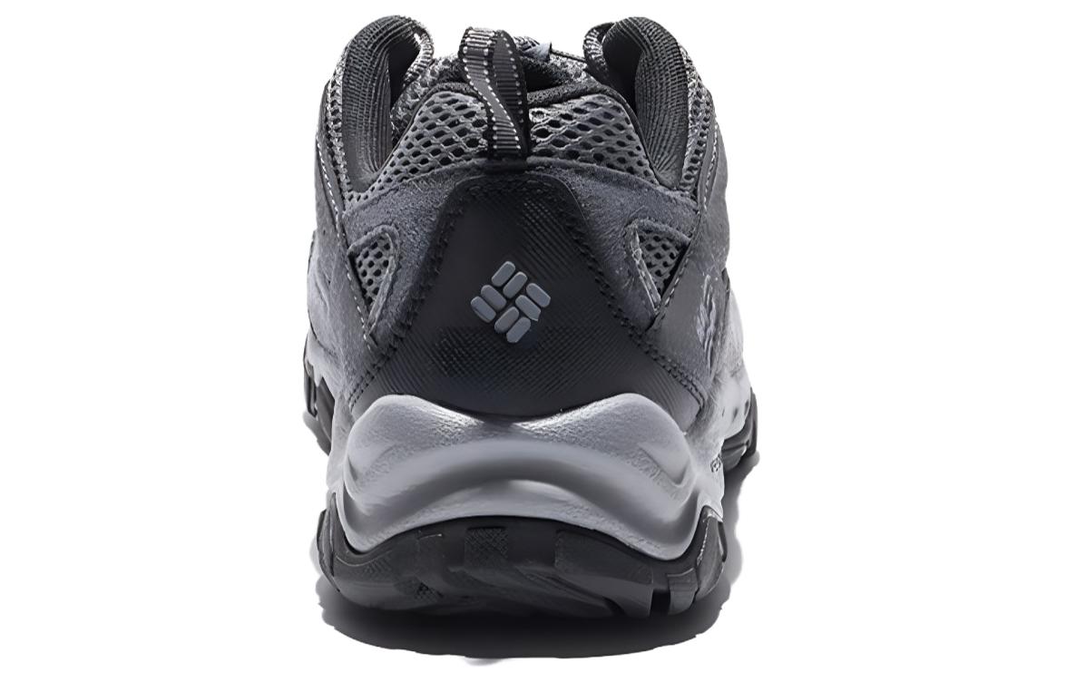 Columbia Cushioning Abrasion Resistant Grip Cushioning Abrasion Resistant Grip Low top Hiking Shoes Men’s Black Gray