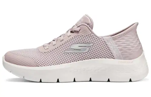 Skechers Breathable Lightweight Low top Walking Shoes Women's Pink