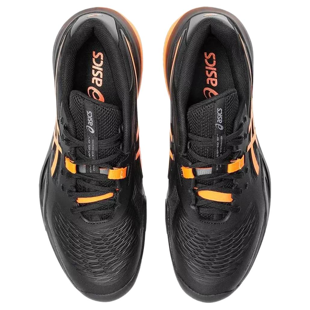 ASICS Gel Resolution X Black Shocking Orange