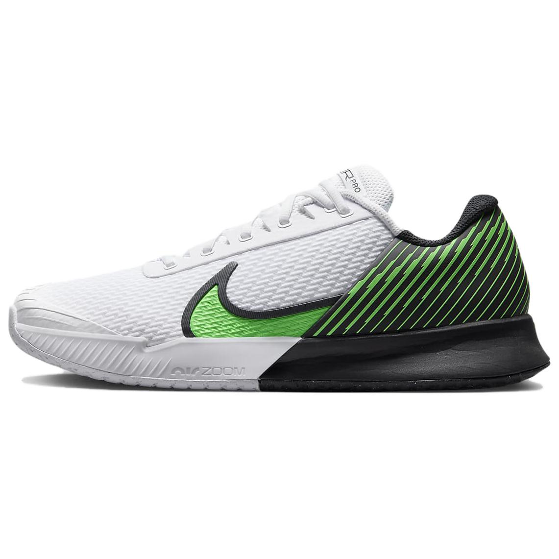 Nike Air Zoom Vapor Pro 2 HC fabric artificial leather comfortable tennis shoes men's white green