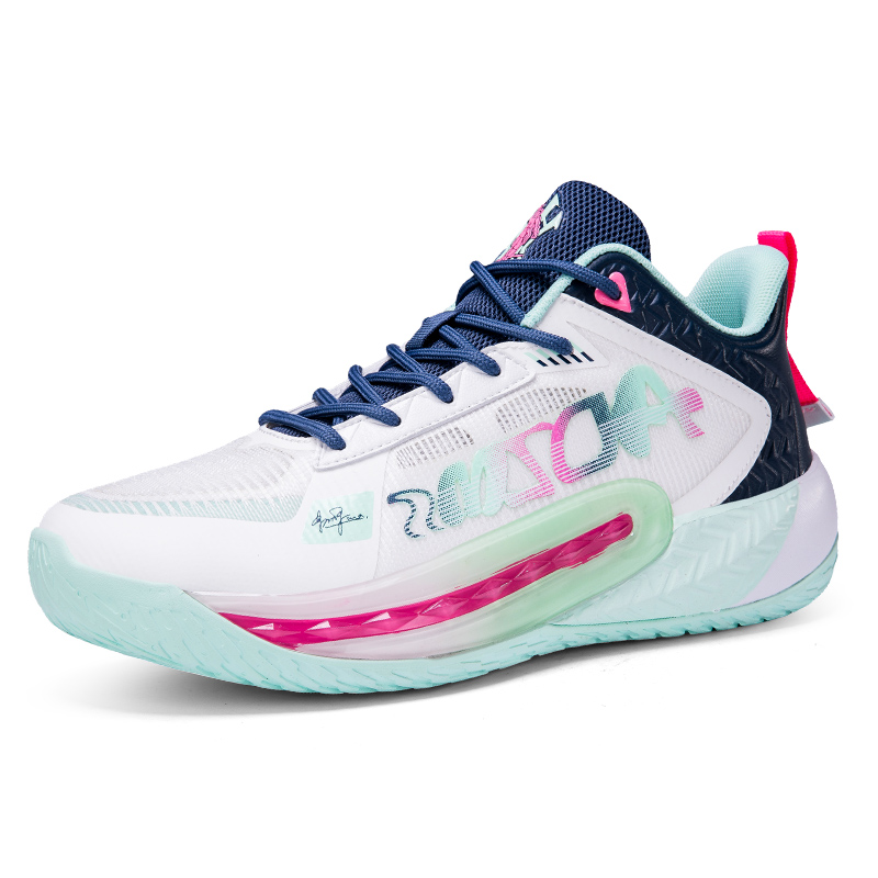 ANDE JAMES Cushioning Slip Resistant Grip Mid Top Basketball Shoes Unisex