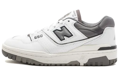 New Balance 550 White Grey Dark Grey