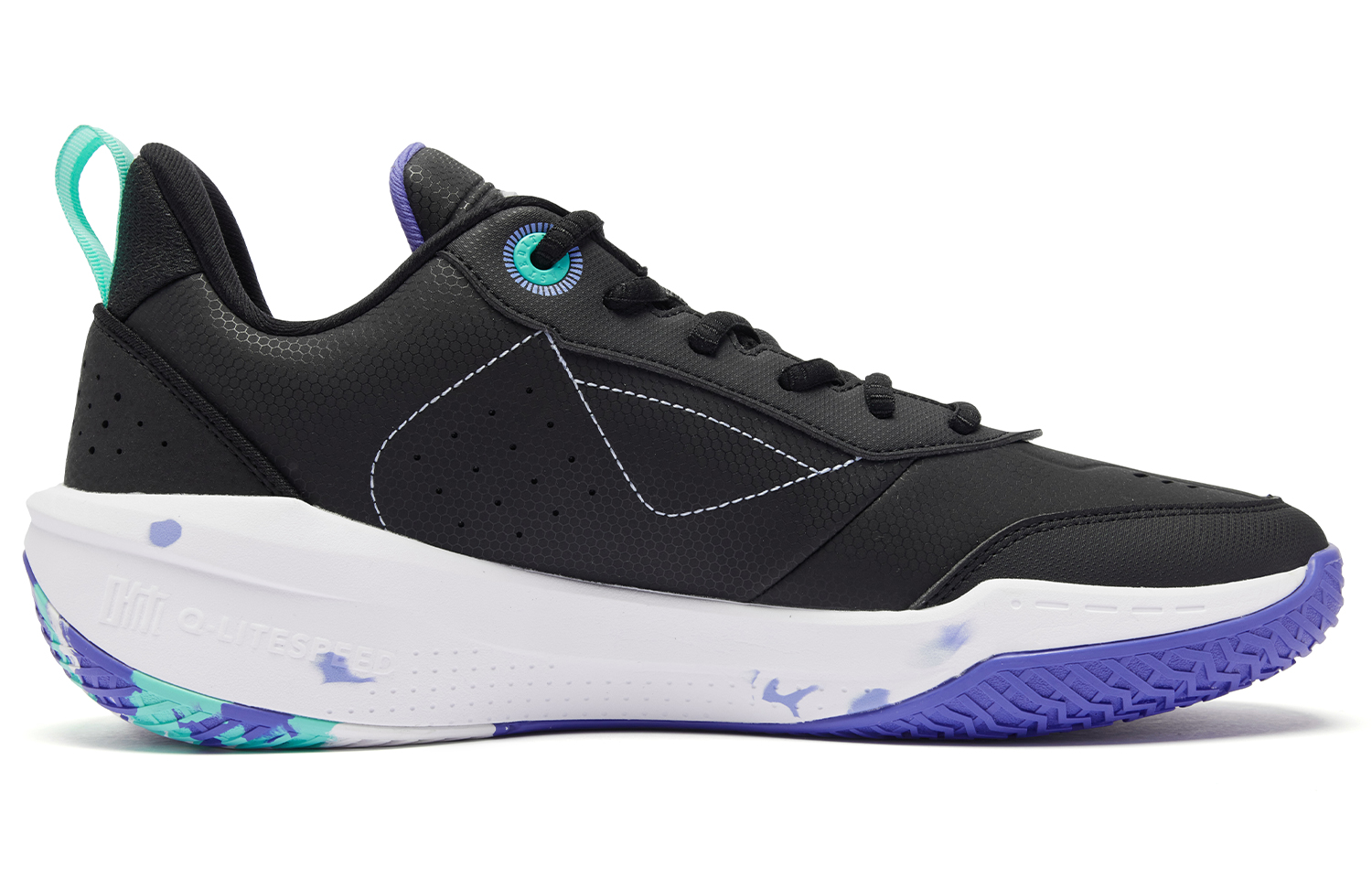 QIAODAN FETEAM Cushioning Slip Resistant Abrasion Resistant Coverage Support Rebound Anti Rollover Anti Twist Grip