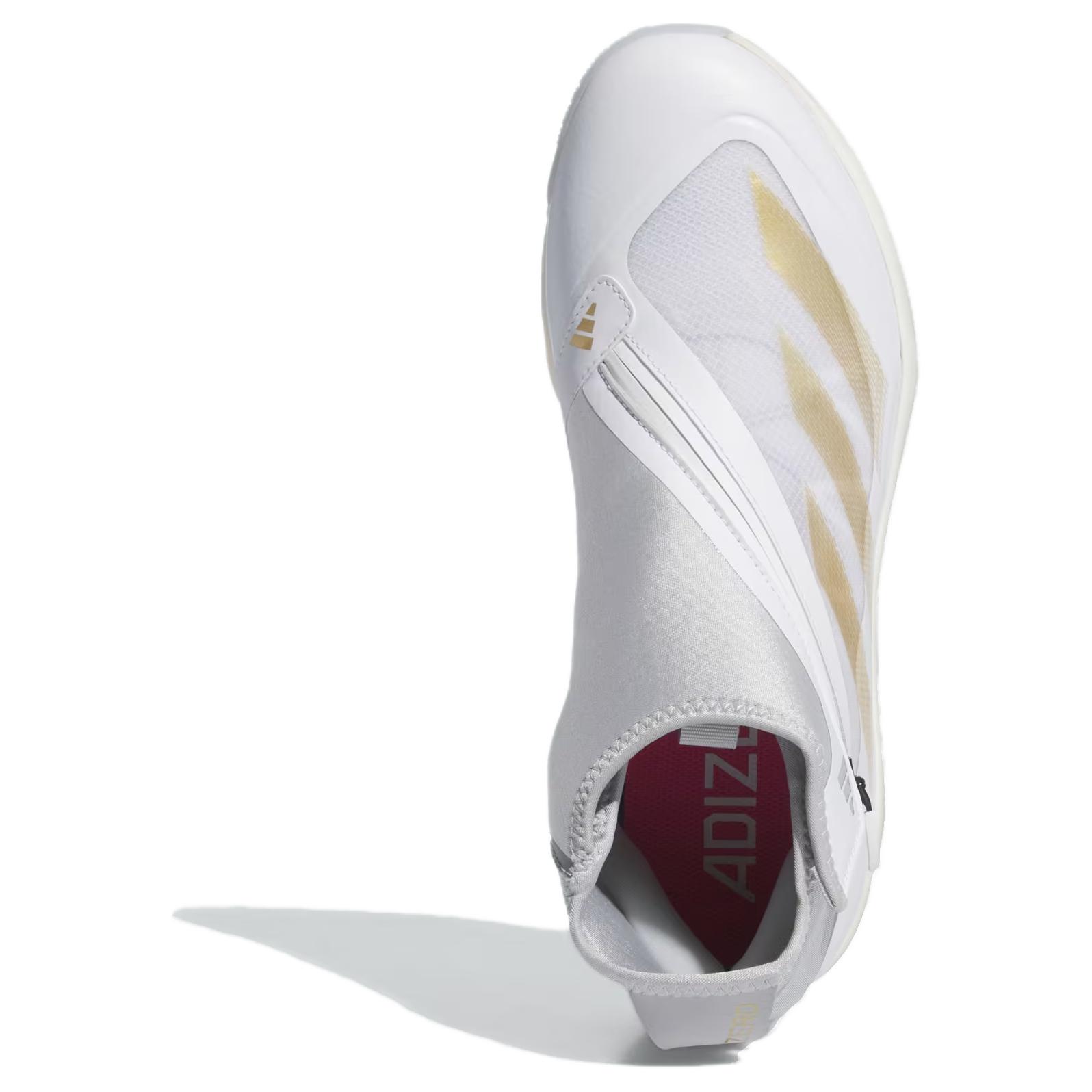 Adizero Impact+ Adidas Turf ‘White Gold Metallic’