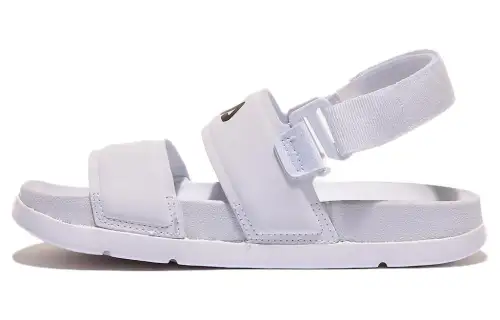 FILA Drifter Comfortable Round Toe Beach Sandals Unisex White