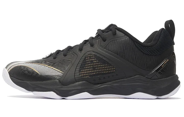 Li Ning Ranger6 LITE Textile, Synthetic Leather Cushioning Slip Resistant Abrasion Resistant Low top Badminton Shoes