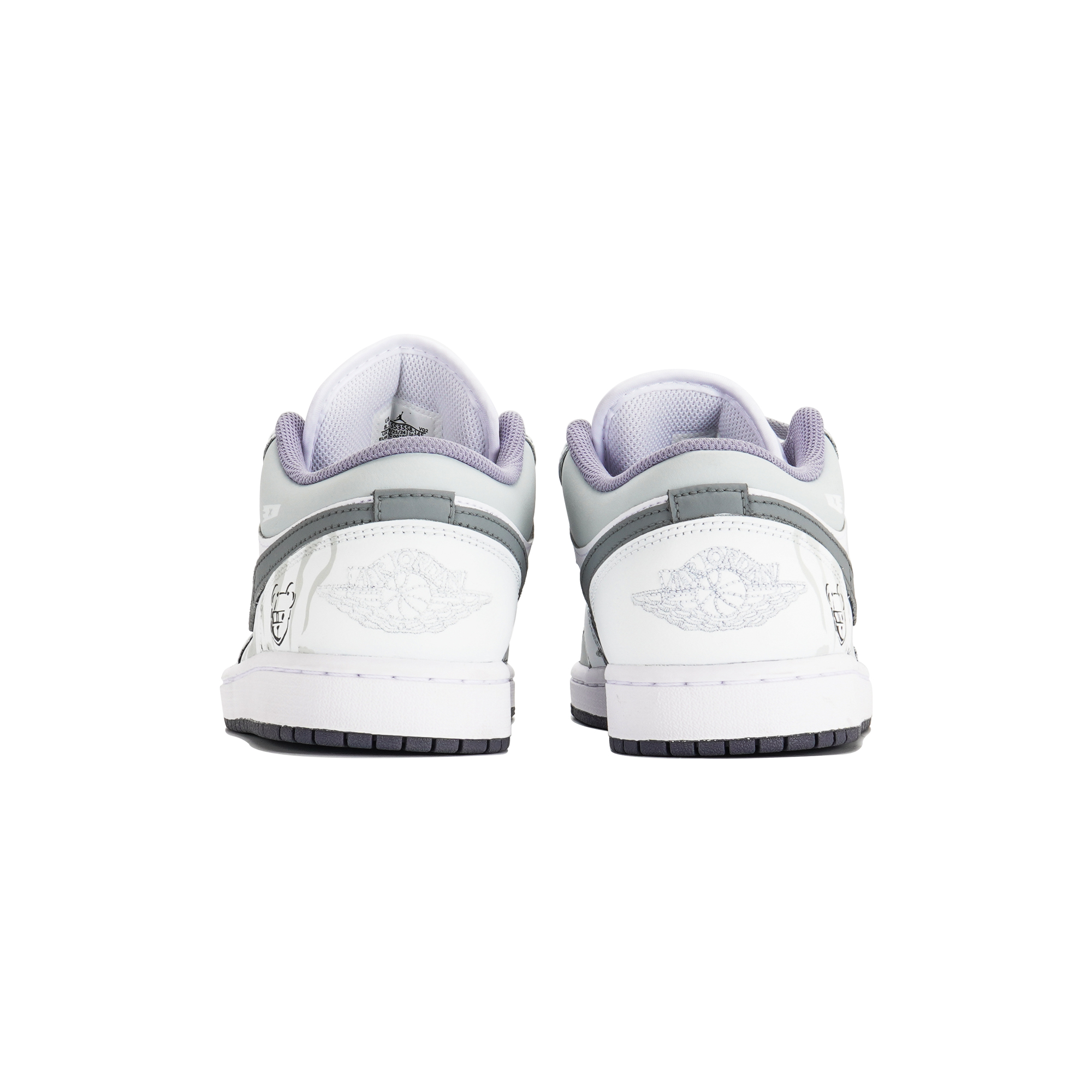 Jordan Air Jordan 1 Vintage Basketball Shoes Men’s Low Top White