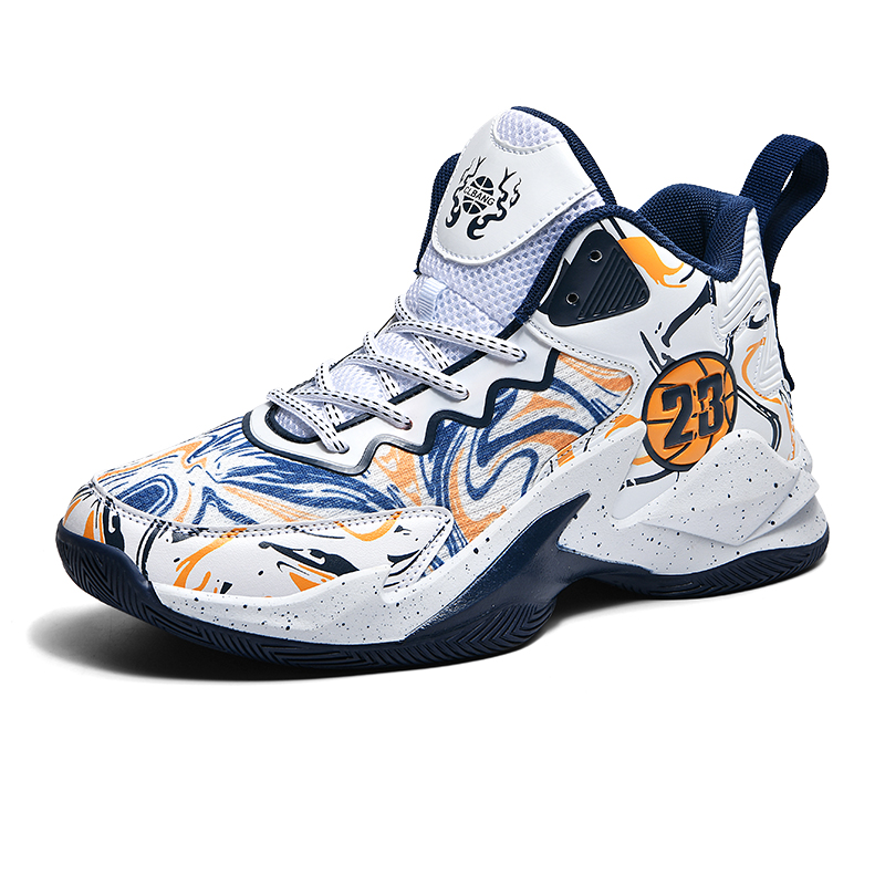 GQWE Slip Resistant And Breathable Mid top Basketball Shoes Unisex