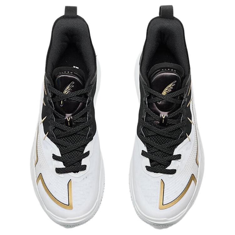 XTEP Non slip Lightweight Low top Basketball Shoes Men’s White Black