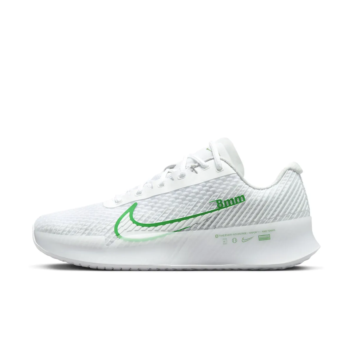 Nike Air Zoom Vapor 11 White Kelly Green Women's