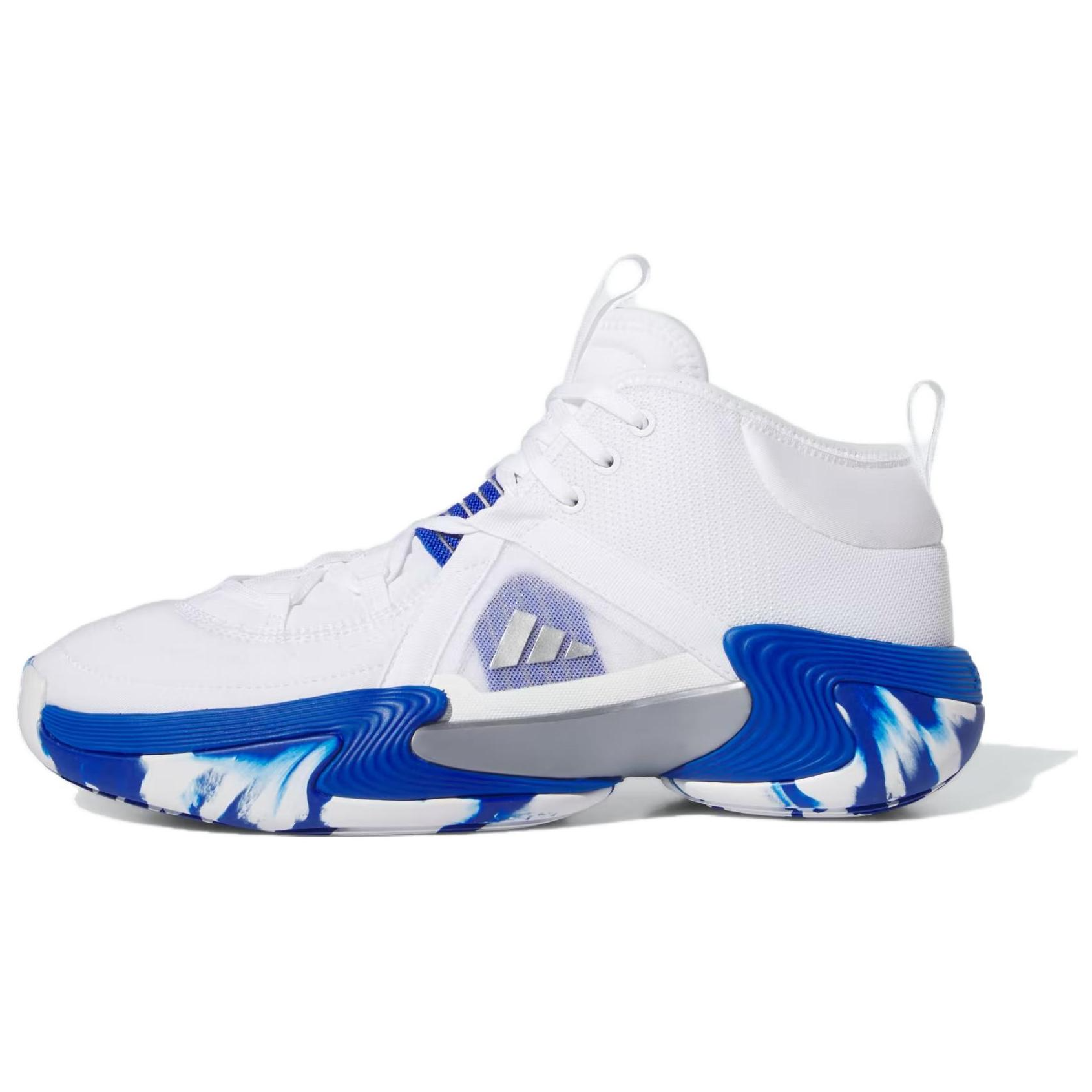 Adidas Wmns Exhibit Select Mid 'White Royal Blue'