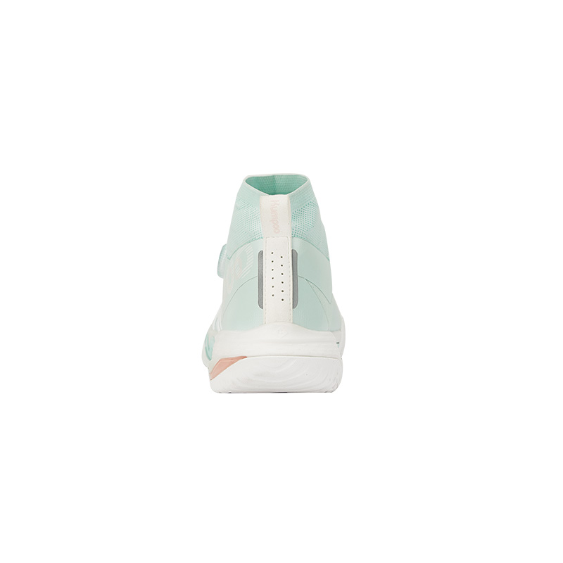 KUMPOO Cushioning Support Slip Resistant High top Badminton Shoes Unisex Aqua Green