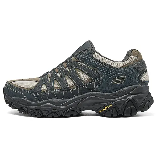 Skechers OUTDOOR MENS Low top Mountaineering Shoes Men's Gray