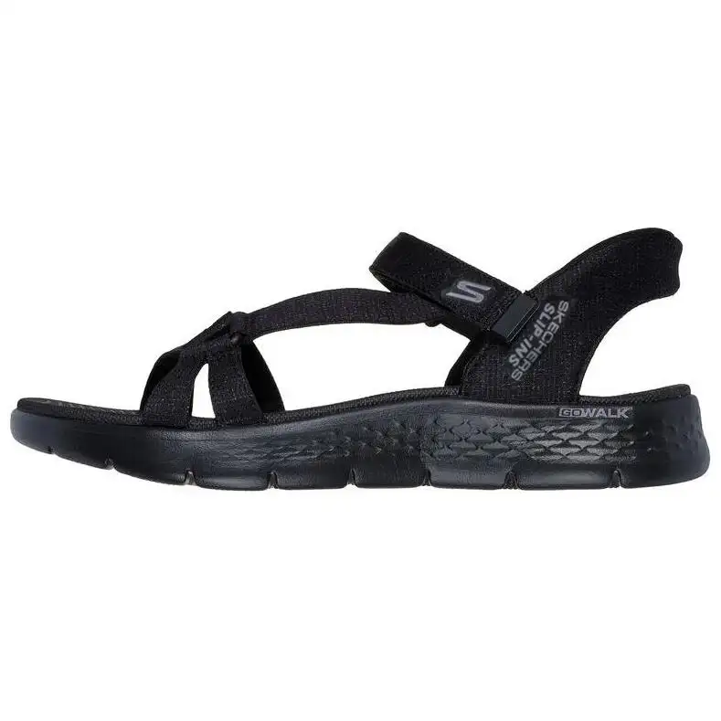 Skechers Go Walk Fle Beach Sandals Women's Black