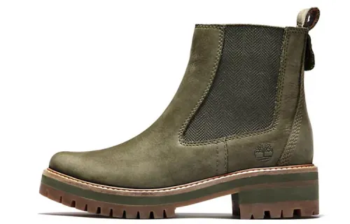 Timberland Courmayeur Valley Chelsea Boots Women's Dark Green