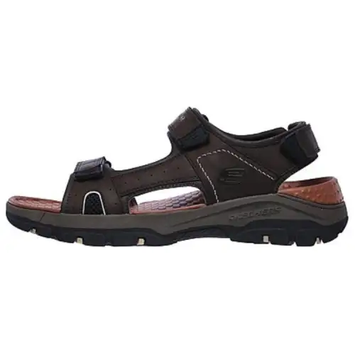 Skechers Relaxed Fit Beach Sandals Men's Chocolate Brown