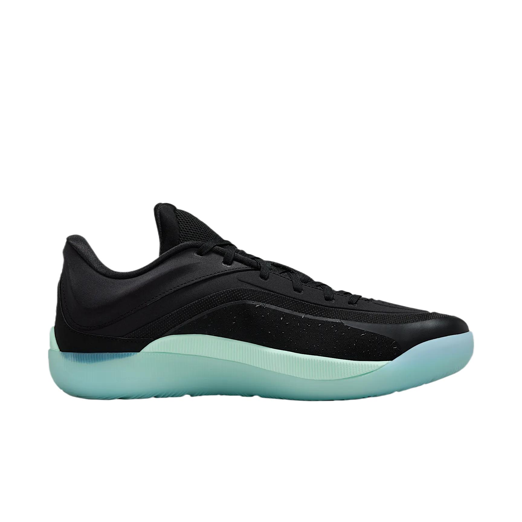 Jordan Cushioning Low top Basketball Shoes Unisex Black Green