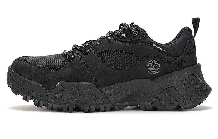 Timberland Motion Scramble Low Lace Up Waterproof Hikers 'Black Nubuck'