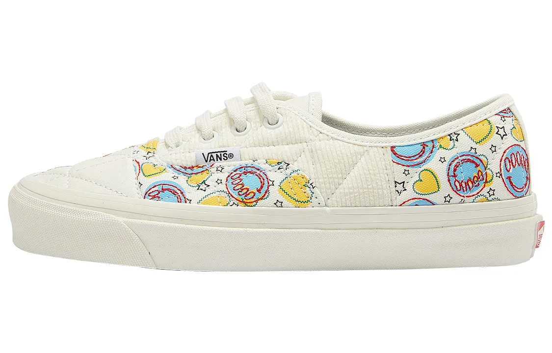 Authentic Vans 44 Dx 'Positivity Patchwork Blanc de Blanc'