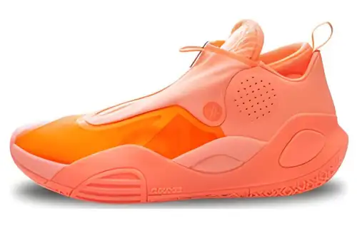 LiNing Li Ning City 8 V2 Comfortable and Versatile Trendy Synthetic Leather Shock Absorbing Anti-Slip Breathable Mid-top Basketball Shoes Men's Orange