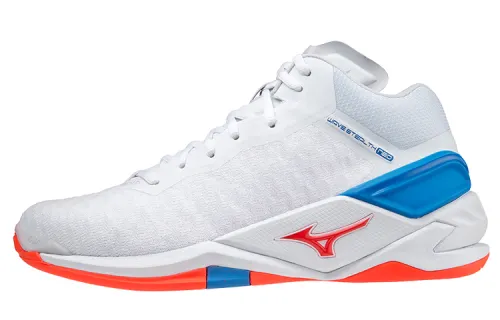 Mizuno Training Shoes Unisex Mid Top White/Blue