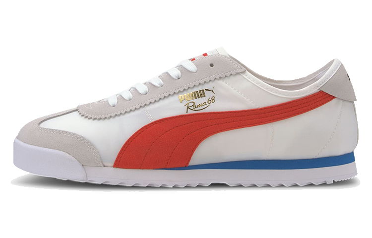 Унисекс кеды PUMA 371748-03 (бело-красно-синяя)