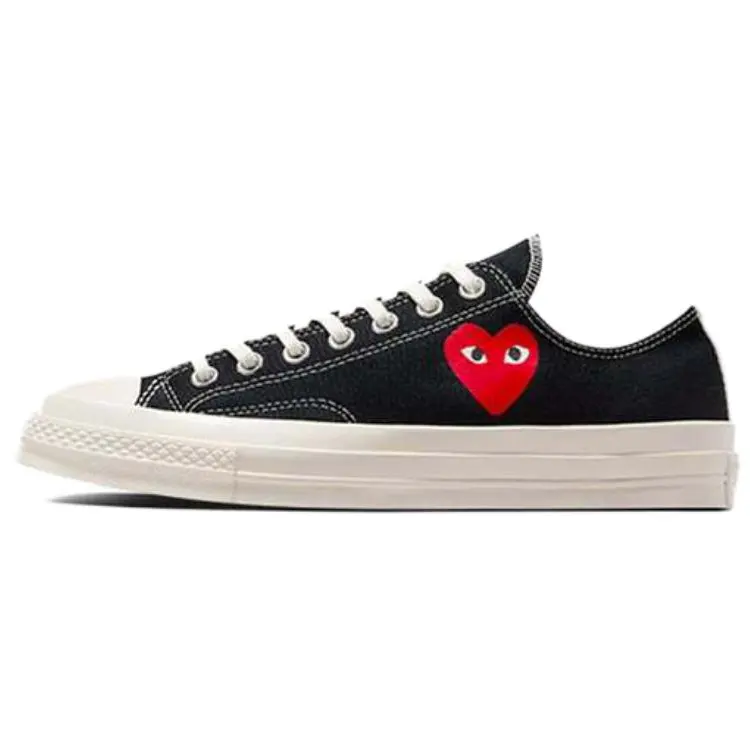 Chuck 70 Comme des Garçons Play x Chuck 70 Converse Low 'Single Heart - Black'