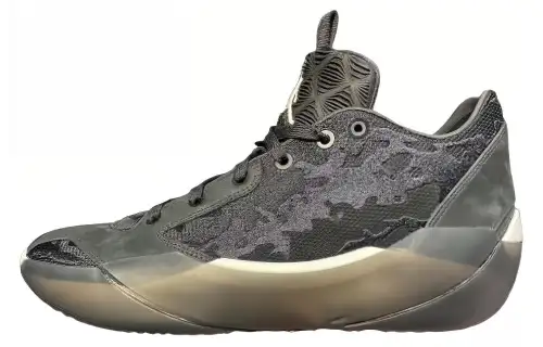 Jordan Air Jordan 39 Abrasion Resistant Breathable Mid top Basketball Shoes Men's Green Black