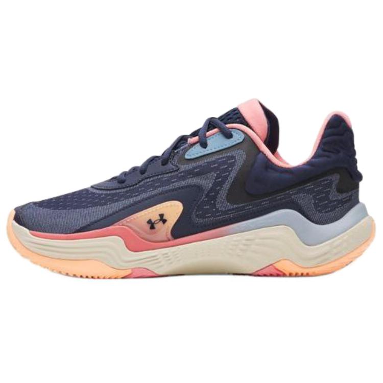 Under Armour Spawn 7 Breathable Low top Basketball Shoes Men’s Blue