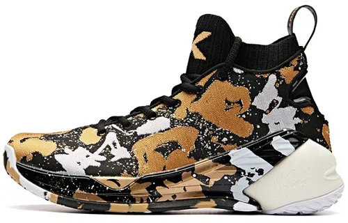 Anta KT4 Black History Month Shock The Game Abrasion Resistant Breathable High top Basketball Shoes Men's