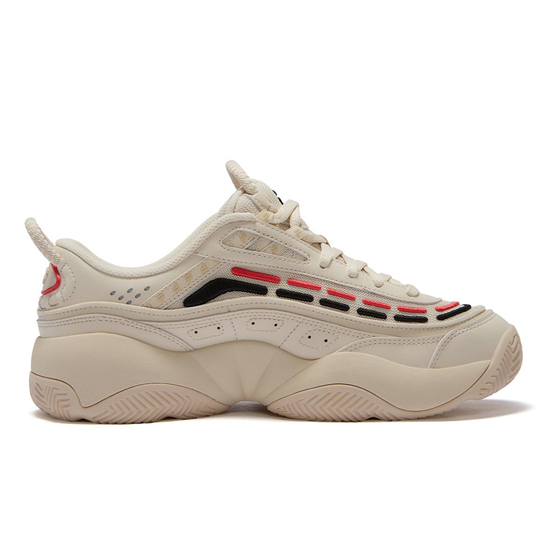 FILA FUSION FIRE Flame Shoes Low top Vintage Basketball Shoes Men’s Brown