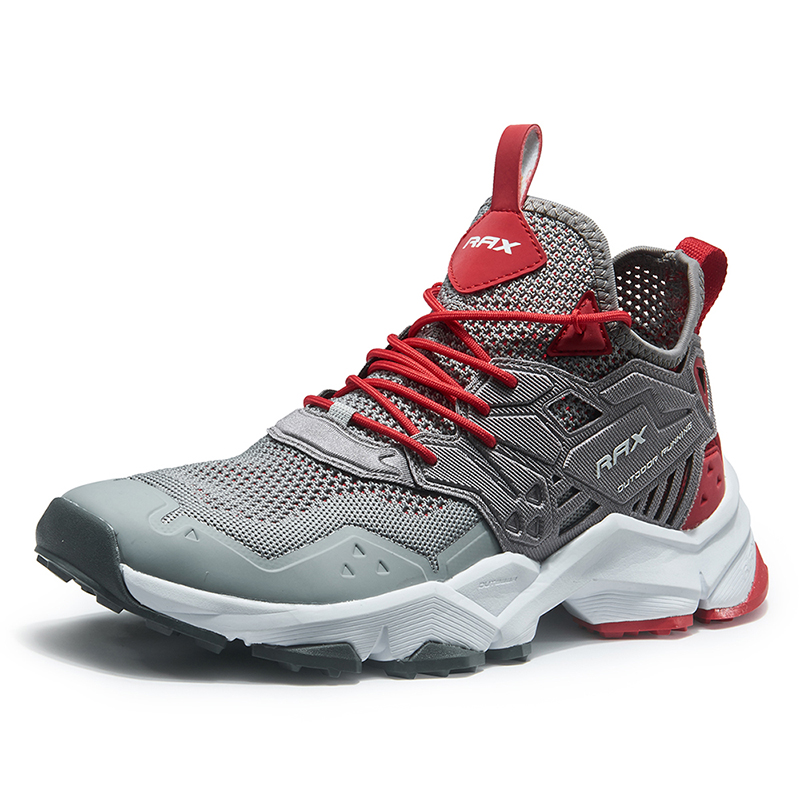 RAX Slip Resistant, Breathable, Lightweight Low top Outdoor Shoes Men’s Gray