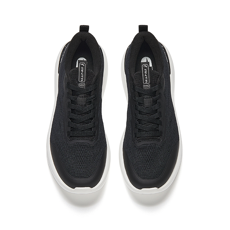 Anta Variety Training Collection Slip Resistant Abrasion Resistant Low top Training Shoes Men’s Black
