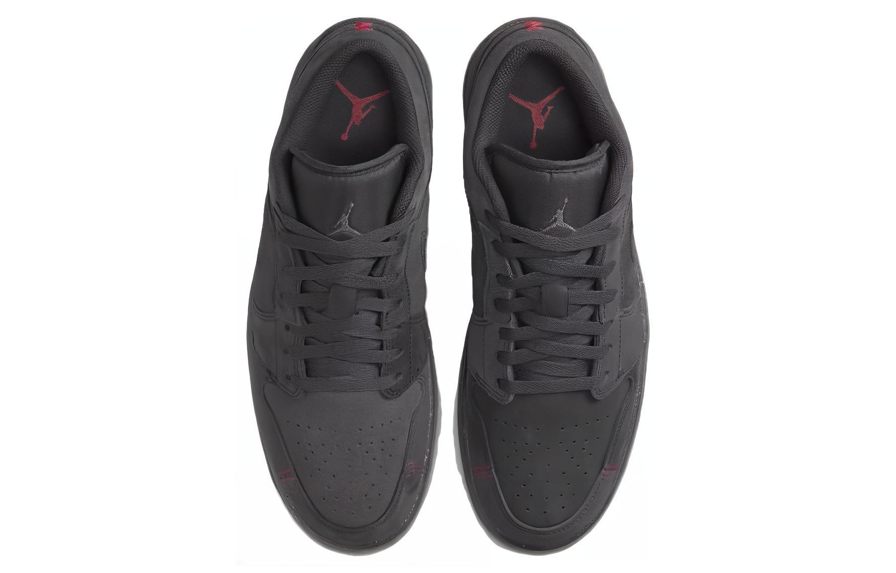 Jordan 1 Low Se Craft Dark Smoke Grey Varsity Red