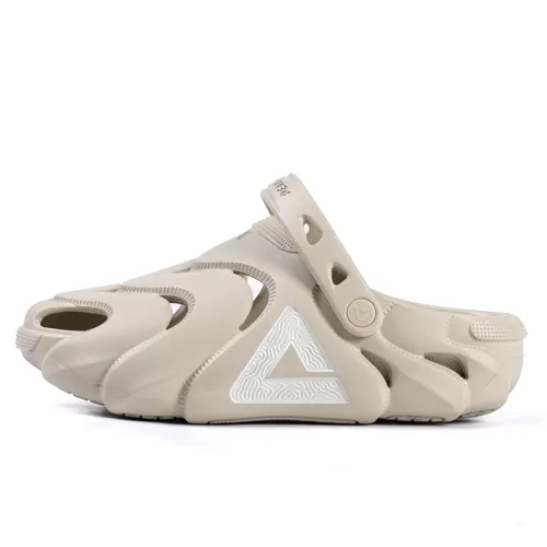 PEAK Taichi Kunpeng Clogs Men's Beige Gray