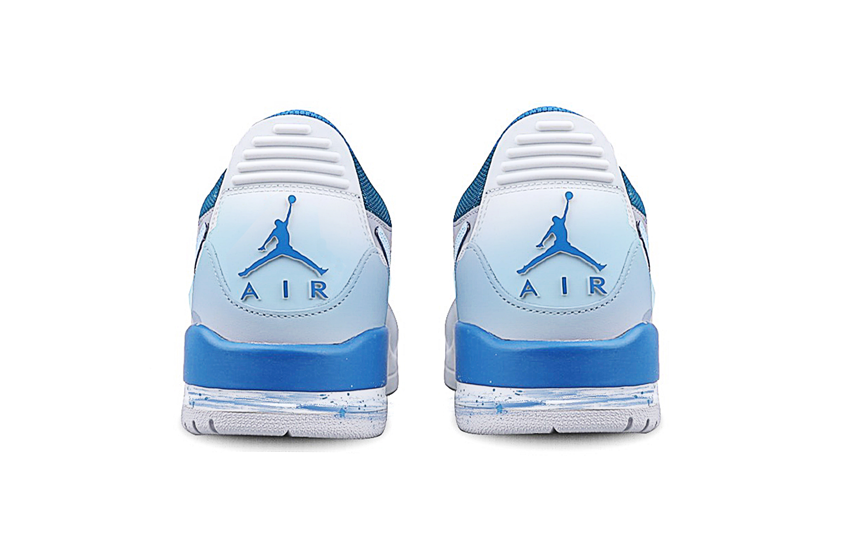 Jordan Legacy 312 Hand Drawn Graffiti Slip Resistant Abrasion Resistant Low top Vintage Basketball Shoes Men’s