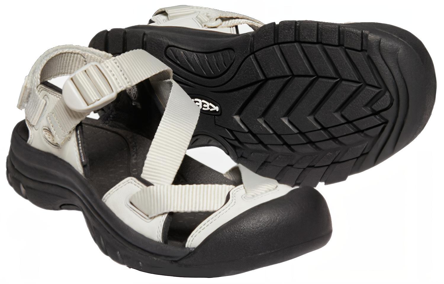 Keen Zerraport 2 Breathable Abrasion Resistant River Trekking Shoes Women's Silver Black