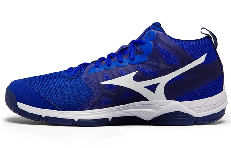 Mizuno Sonic Volleyball Shoes Unisex Low Top Blue