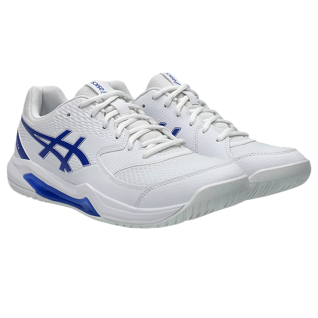 ASICS Gel Dedicate 8 Synthetic Leather Low top Tennis Shoes Men’s White