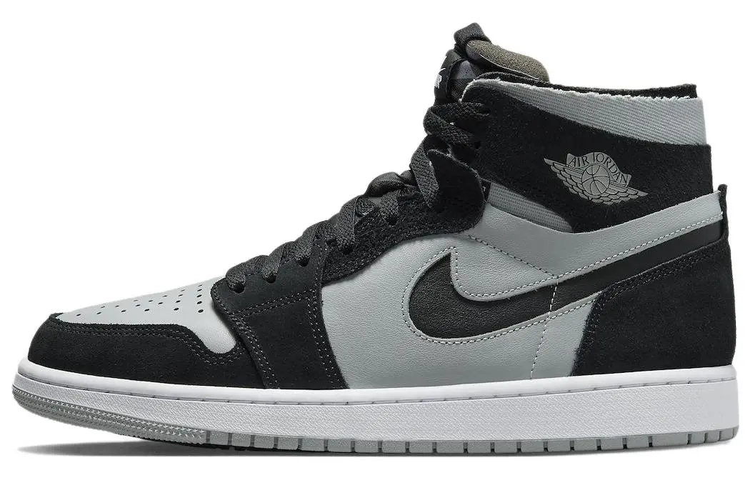 Air Jordan 1 Zoom Cmft 'Black Light Smoke Grey'