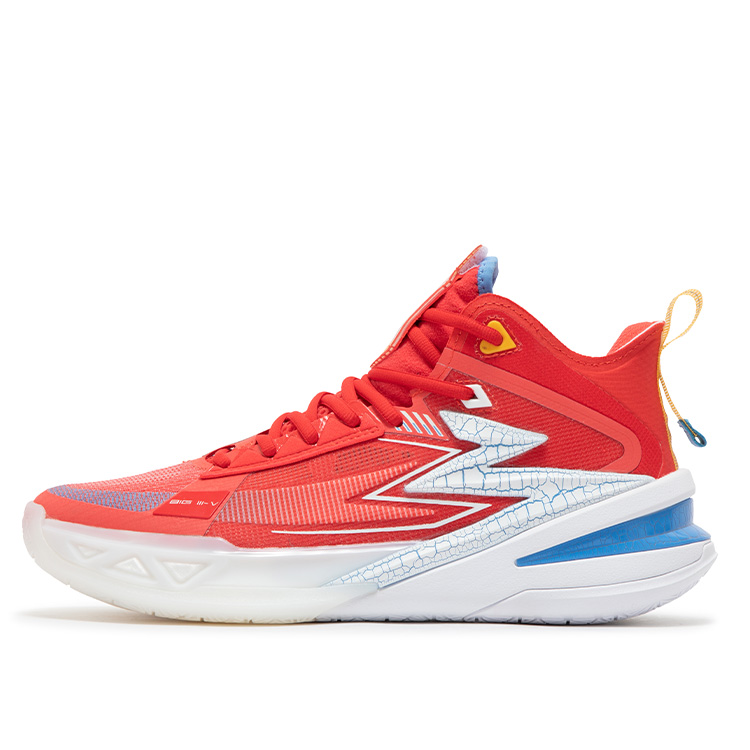 361° BIG3 5.0 Pro PE Serbia Game Ready Cushioning Slip Resistant Abrasion Resistant Breathable Mid top Basketball Shoes