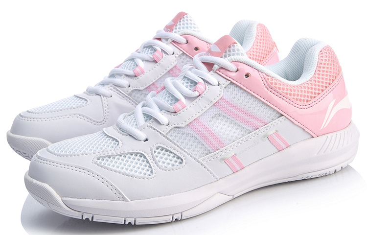 Li Ning Protector Badminton Shoes Women’s Low Top Light Pink