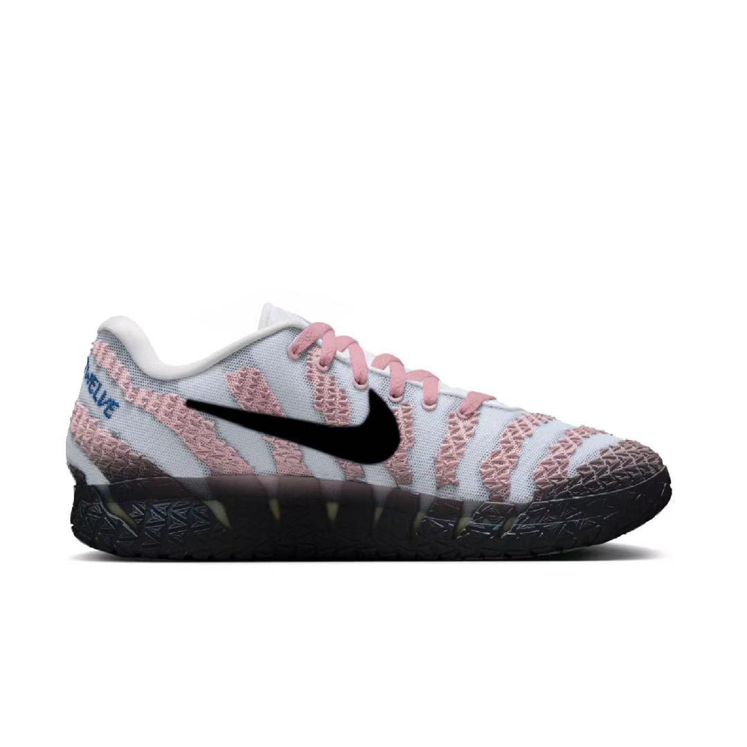 Nike Ja Morant 3 Sunny And Rainy Low top Basketball Shoes Unisex Black Pink