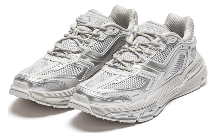XTEP Shaolin Collection Textile, Synthetic Leather Comfortable Slip Resistant, Abrasion Resistant, Breathable Low top