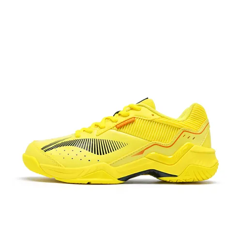 Li Ning Thunder Training Cushioning Breathable Low top Badminton Shoes Unisex Bright Yellow