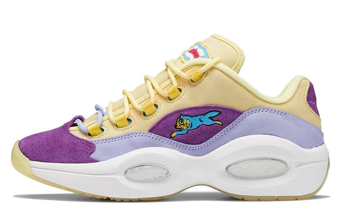 Question Bbc Ice Cream x Question Reebok Low 'Yellow Lilac Glow'