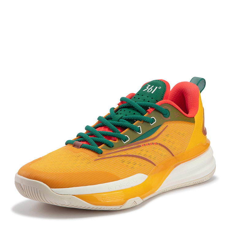 361° DVD 1.5 Basketball Shoes Men’s Low Top Vintage Yellow/Terracotta